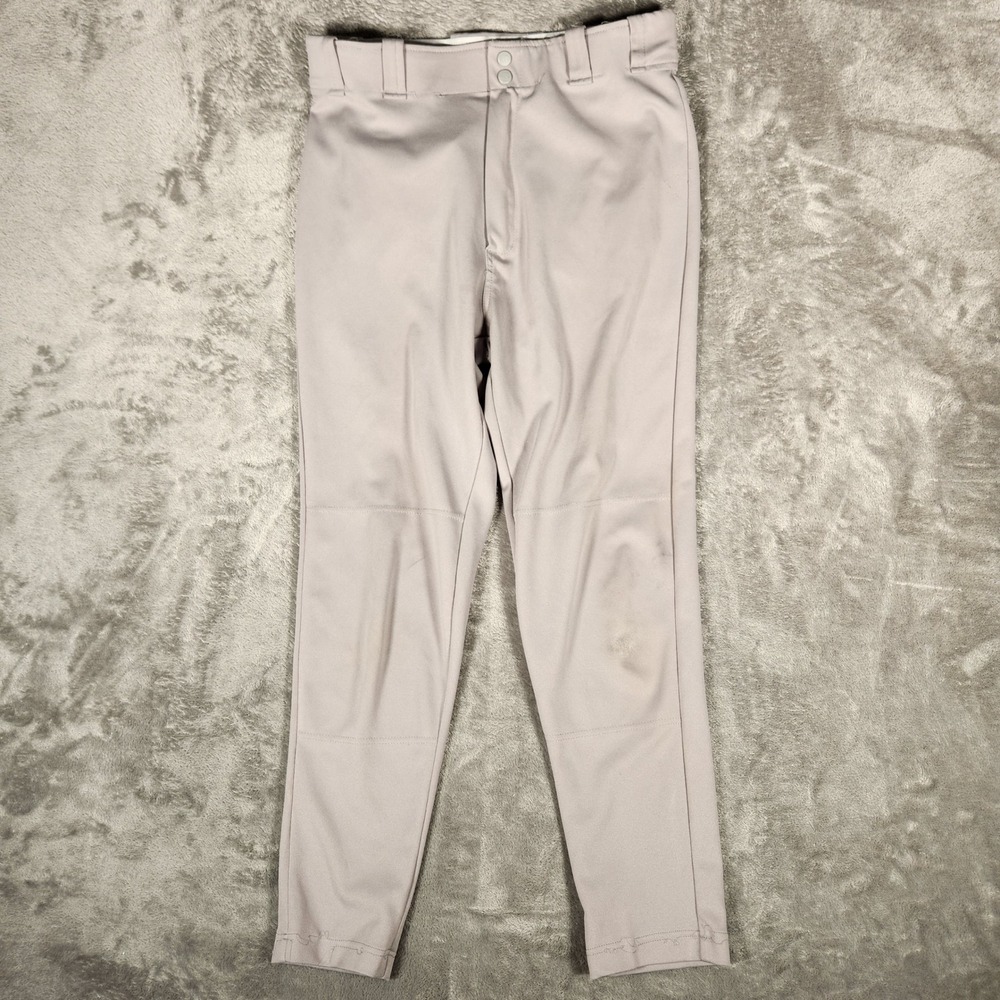 Rawlings Baseball Pants Mens Medium Gray Good Pro-Dri Athletic Sliders CABP31SR